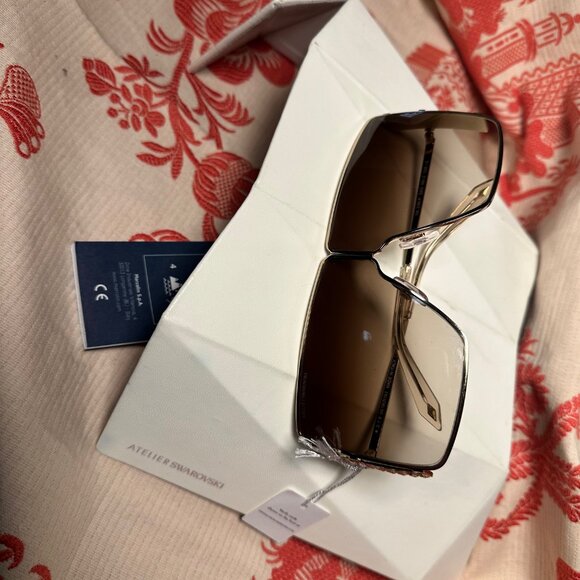 Rare Vintage Swarovski Crystal-Embedded Sunglasses. NWT NIB - Picture 13 of 13